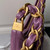 Chanel AS4923 Large Hobo Shiny Lambskin & Gold-Tone Metal Dark Purple