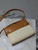 YSL 727766 MINI MANHATTAN IN box Saint Laurent Brown &Canvas
