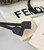 Fendi 8BZ057 Brown FF jacquard fabric backpack