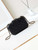 Chanel AS5178 Evening Chain Bag Lambskin Gold-Tone Metal Black