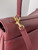 Balenciaga 7897442 Rodeo Handbag Large in Red smooth calfskin aged-Gold