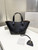 Jimmy Choo Diamond Tote S Black Calf Leather Tote Bag DT010003