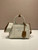 Prada 1BA038 Jardinière cotton canvas mini handbag beige