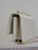 YSL 533026 Sunset chain wallet in smooth leather White