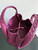Bottega Veneta BV 844249V4SC01019 Medium Campana Beetroot