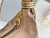 Chloé CHC24AS611N72527 Small Bracelet Hobo bag in grained leather Woodrose