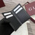 Gucci 835011 Gucci Imprint long card case Black