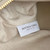 Bottega Veneta BV 796615  Mini Loop intrecciato leather cross-body bag Apricot