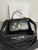 Celine 188003 Small 16 Bag IN Satinated Calfskin Black