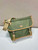 Prada 2VD052 Small Re-Nylon and leather shoulder bag Green