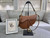 Dior M0455 Saddle Bag With Strap Grained Calfskin Caramel M0456