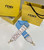 Fendi F10072 Handbag Shoulder Strap FF Logo 910