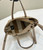 Fendi 8BS096 Roll Mini Apricot FF chenille mini-bag 8655