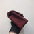 Chanel A69900 Mini Flap Bag Grained Calfskin Wine Red Silver
