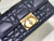 Dior M4401 Mini Dior Ange Bag Black Macrocannage Calfskin