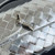 Bottega Veneta BV 741511 Long Clutch Andiamo With Handle Emerald Silver