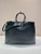 Prada Buckle leather bag with belt 2VG126 Black