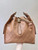 Chanel AS5311 Large Hobo Shiny Calfskin & Gold-Tone Metal Brown