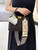 Fendi 8BN244 Peekaboo Iconic Mini Dark Brown Ostrich Leather 66806 Bag