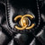 Chanel AS4109 Mini Flap bag With top handle Shiny Lambskin & Gold-Tone Metal Black