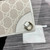 Gucci GG Emblem small wallet 820692 White