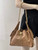 Chanel AS5293 Small Hobo Calfskin & Gold-Tone Metal Brown