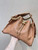 Chanel AS5293 Small Hobo Calfskin & Gold-Tone Metal Brown