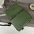 Loewe XS Military messenger bag in supple smooth calfskin and jacquard B553A72X27 Green