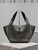 YSL 763435 LE 5 À 7 BEA IN GRAINED LEATHER Dark Green