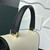 Valextra Iside Top Handle Mini Bag WBES0036028 White and Black