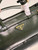Prada 1BA426 Medium leather handbag Dark Green