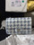 Chanel A69900 Mini Classic Handbag Embroidered Satin Sequins & Silver-Tone Metal