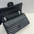 Chanel A01112 Flap Classic 11.12 Handbag Lambskin Black V