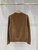 Hermes Women Medallion knitted long-sleeved cashmere pullover sweater H33353