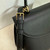 Celine 117523FXK MEDIUM NINO BAG IN SUPPLE GRAINED CALFSKIN Black