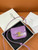 Celine 10I513 MINI CLAUDE IN Shiny calfskin Purple