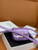 Celine 10I513 MINI CLAUDE IN Shiny calfskin Purple