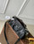 LV M14623 Louis Vuitton Nano LV Biker Handbag Black