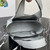 Prada 1BA349 Mini leather handbag Gray Blue Silver