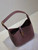 YSL 713938 LE 5 A 7 Supple Small In Grained Leather Wine Red