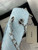 Chanel A01112 Flap Classic 11.12 Handbag Calfskin & Silver-Tone Metal Lake Blue