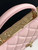 Chanel AP4323 Wallet On Chain Lambskin Diamanté Gold Pink