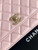 Chanel AP4323 Wallet On Chain Lambskin Diamanté Gold Pink