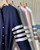 Thom Browne Women Ribbon V-neck Knit Cardigan T700050