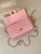 Chanel Mini Flap Shiny Lambskin & Gold-Tone Metal AS5759 Pink