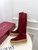 Gucci 805312 Women Boots with slim Horsebit Suede Leather G77395