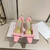 Jimmy Choo 24S ADALEE Bowknot Sling Back Sandals 85mm J10093