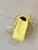 Chanel AS6130 Small Flap Bag Grained Shiny Calfskin & Gold-Tone Metal Yellow