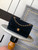 Chanel A01112 Flap Classic 11.12 Handbag Suede leather & Gold-Tone Metal Black