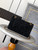 Chanel A01112 Flap Classic 11.12 Handbag Suede leather & Gold-Tone Metal Black
